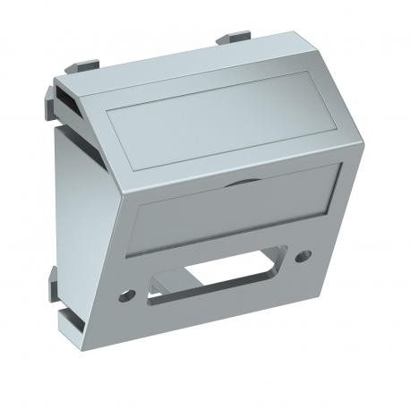 MTS-DV O AL1 6104796 OBO BETTERMANN Multimedia-Unterstützung, DVI ohne Anschlussbuchse, 45x45mm, Aluminium l..