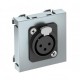 MTG-X3F L AL1 6105216 OBO BETTERMANN Toma multimedia, XLR, 3-pin MTG-X3F L AL1, Toma con conexión soldada 45..