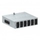 UVS-6S2SA 6108012 OBO BETTERMANN UVS distributore di energia, con connettore, 160x150x48, acciaio, St
