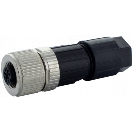 7000-13941-0000000 MURRELEKTRONIK M12 female 0° A-cod. Push-Lock 5-pol., 0,08 0,75mm², 4 8mm