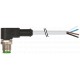 341492 MURRELEKTRONIK M12 macho 90° com cabo PUR 4x0.34 cinza UL/CSA 110m