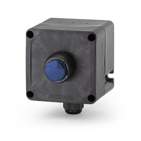 593.111-1LDB SCAME BOÎTE MURALE IP66 95x95x80mm