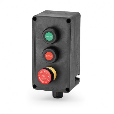 593.331-5SSE SCAME WALL BOX IP66 95x180x82mm