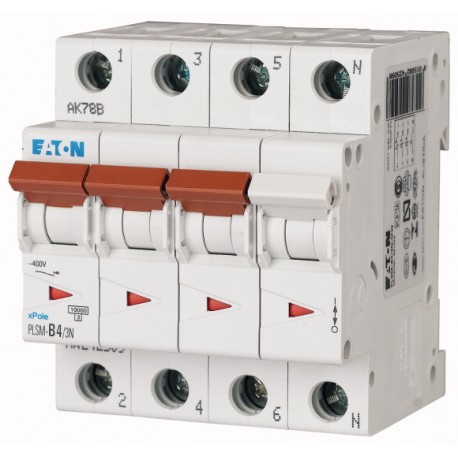 PLSM-C4/3N-MW 242535 EATON ELECTRIC IEC Miniature circuit breaker