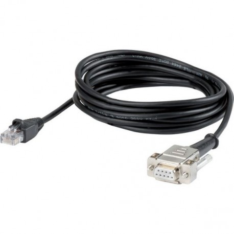 XT-SUB-D/RJ45 262186 Y7-262186 EATON ELECTRIC Cable de programación Serie XC100 XC200 EC4P RJ45 a SUB-D 9 po..