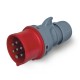 213.1635-7 SCAME PLUGUE AÉREO 16A 6P+T 9h IP44 200-250V