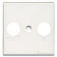 AM5164/2 BTCINO MX-DEVANT TV/R-SAT 2M BLANC