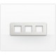 C4802/3BN BTCINO LU-PLACA 2X3M BLANCO
