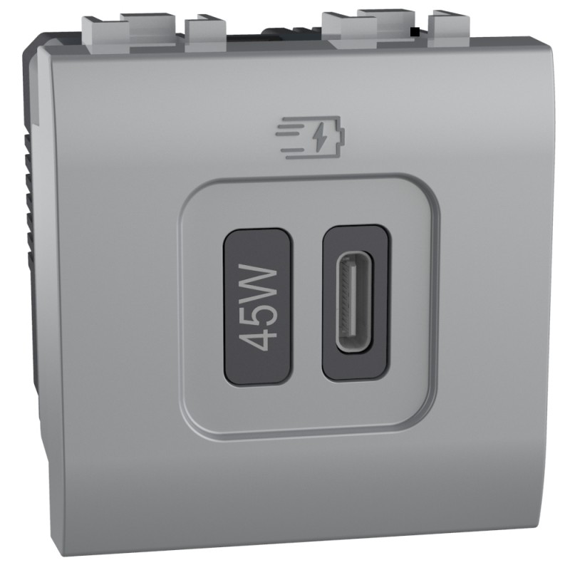 Bticino Livinglight NT4285C Caricatore USB Tech Da 750 MA/5V, 1 Metro, Per Serie Livinglight