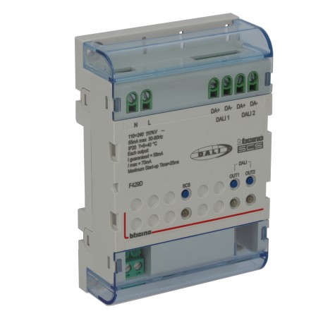 F429D BTCINO MH DALI DIMMER 4DIN