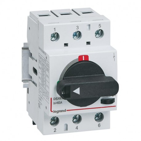 424002 LEGRAND DSX SD DIN DISCONNECTOR 3P 63A