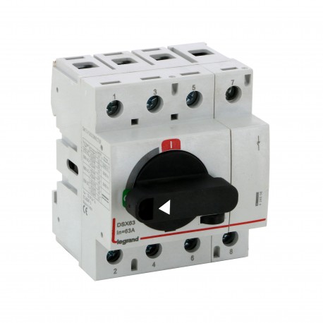 424008 LEGRAND DSX SD DIN-TRENNSCHALTER 4P 63A