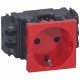 077611 LEGRAND MO-STECKDOSE 2P+T DLP SCH RO TOR