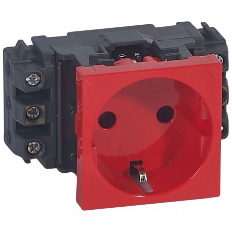 077611 LEGRAND MO-SOCKET 2P+T DLP SCH RO TOR