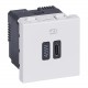 077655L LEGRAND MO-USB C 2M 45 Вт BL