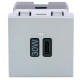 079385L LEGRAND MO-USB C 2M 30W AL