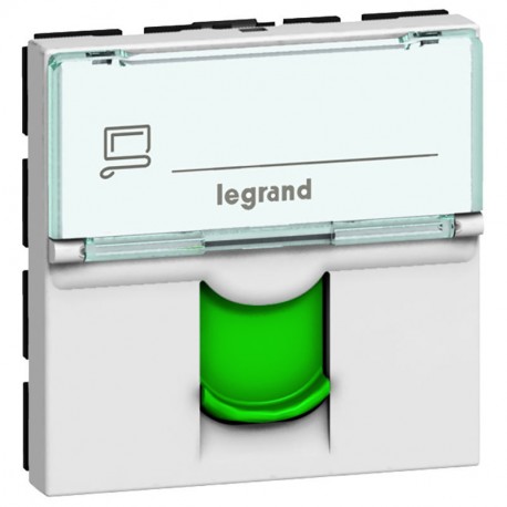 076524 LEGRAND RJ45 CAT6A STP МОЗАИЧНЫЙ ВЕРТ