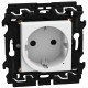 YW4141 BTCINO LW-BASE 2P+T 16A/230V 2M WH