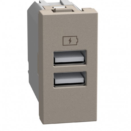 YG4191AA BTCINO LW-БАЗА USB A+A 3А 15 Вт 1М ST