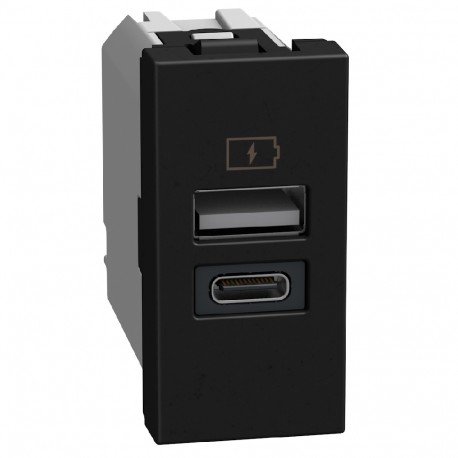 YD4191AC BTCINO BASE LW USB A+C 3A 15W 1M DK