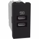 YD4191CC BTCINO BASE LW USB C+C 3A 15W 1M DK