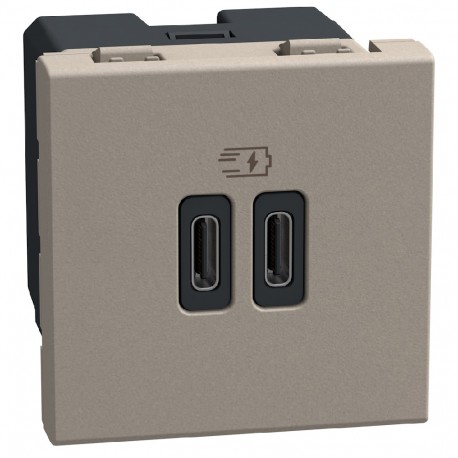 YG4293CC BTCINO BASE LW USB C+C 30W 2M ST