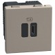 YG4294C BTCINO LW-БАЗА USB C 45 Вт PD 2M ST