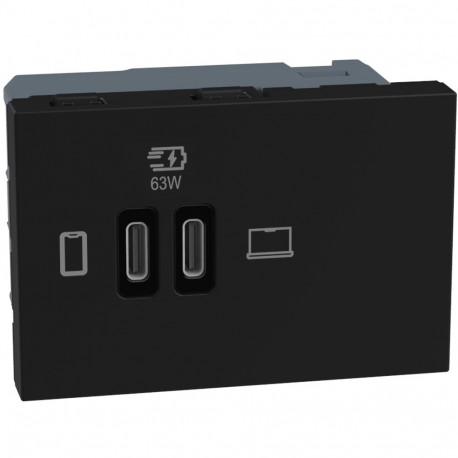YD4395CC BTCINO BASE LW USB C+C 63W 3M DK