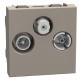 YG4210M2D BTCINO LW-BASE TV-R-SAT UNICA 2M ST