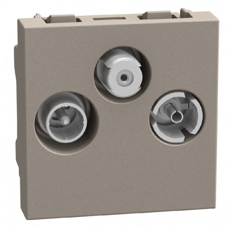 YG4210M2D BTCINO LW-BASE TV-R-SAT UNICA 2M ST