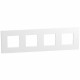 YA4802M4WW BTCINO LW-PLACA 2X4M WHITE