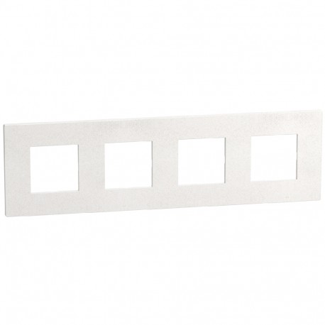 YA4802M4WM BTCINO LW-2X4M WHITE MICA PLATE