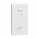 YW4911MHAI BTCINO CHAVE LWMH-ON-OFF-REG 1M WH