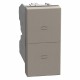 YG4036 BTCINO LW-PULS DOPPIO 10A 1M ST