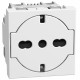 YW4140A16F BTCINO LW-BASE 2P+T/IT 116A 2M WH