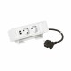 655132WH LEGRAND IN-ONDESK 2X2P+T+USB CC15W BL