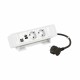 655137WH LEGRAND IN-ONDESK 2TO+USB AC+1 RJ45 BL