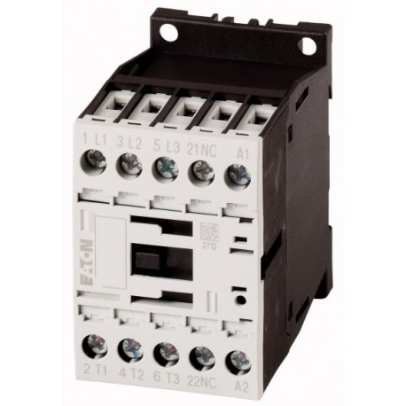DILM7-01(*V60HZ) 276598 EATON ELECTRIC Contactor de potencia Conexión a tornillo 3 polos + 1 NC 7 A 3 kW 400..