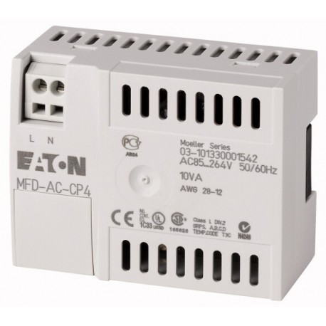 MFD-AC-CP4 286822 0004560852 EATON ELECTRIC Módulo CPU de Texto Para pantalla remota 100-240 V AC Sin cable ..