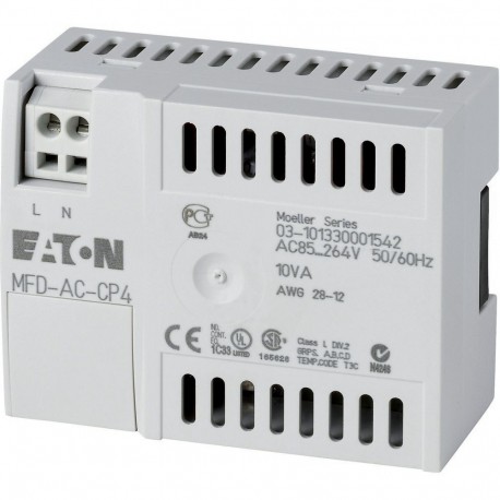 MFD-AC-CP4 286822 0004560852 EATON ELECTRIC Módulo CPU de Texto Para pantalla remota 100-240 V AC Sin cable ..
