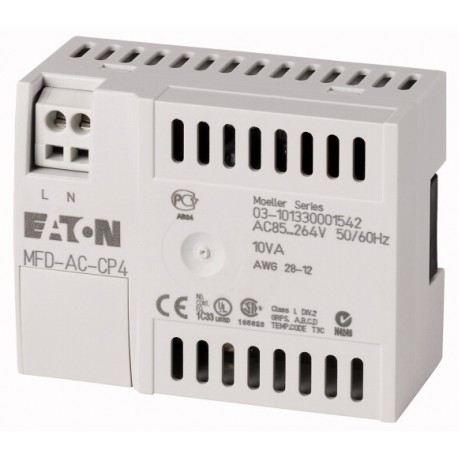 MFD-AC-CP4 286822 0004560852 EATON ELECTRIC Kommunik.modul/Netzteil für abgesetzte Textanzeige, 100-240VAC, ..