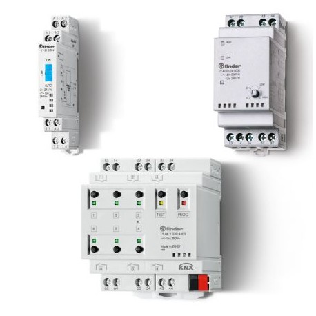 01940 FINDER Series 19 interfaces modulaires de signalisation et de by-pass 1-5-16 A