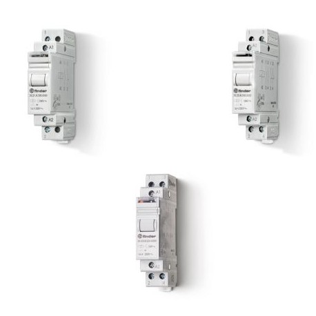 202180080000PAS FINDER Series 20 Relé de impulso modular 16 A