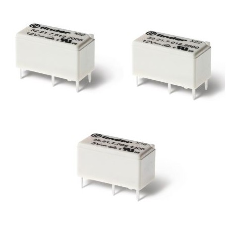 322170054000 FINDER Series 32 Relais miniatures pour circuit imprimé 6 A