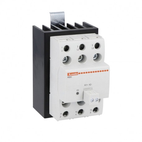 HS3C6HV020A230 LOVATO SOLID STATE RELAY 3P 20A WITH HEAT SINK