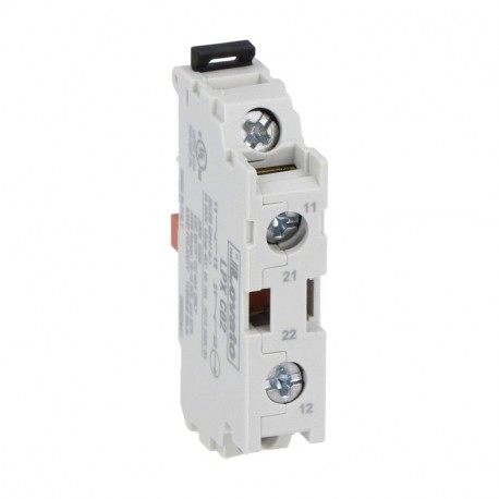 LPXC02 LOVATO Contacto auxiliar Platinum 2NC "Rojo"