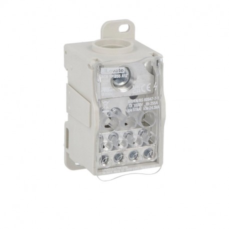 ACB1P255A12 LOVATO Divisor Modular Dimensionado 1P 255A 12 TERMINAIS