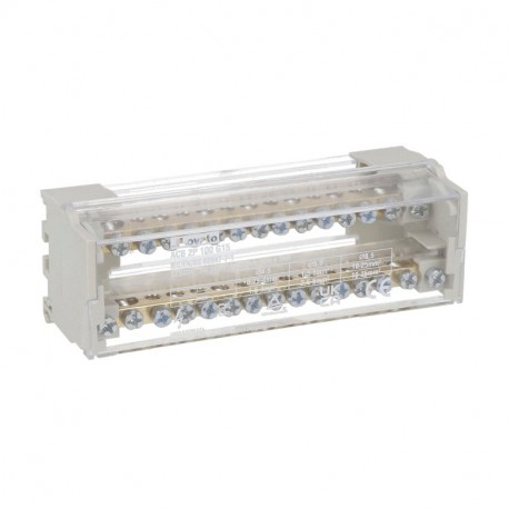 ACB2P100G15 LOVATO Scaled Modular Splitter 2P 100A 15 TERMINALS