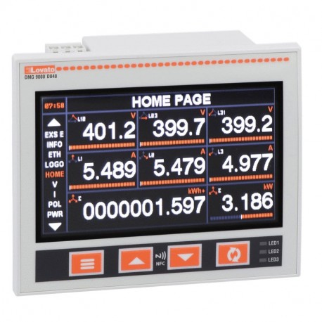 DMG9000D048 LOVATO M. FARBE GLCD PA PANEL, RS485 + ETH 48VDC