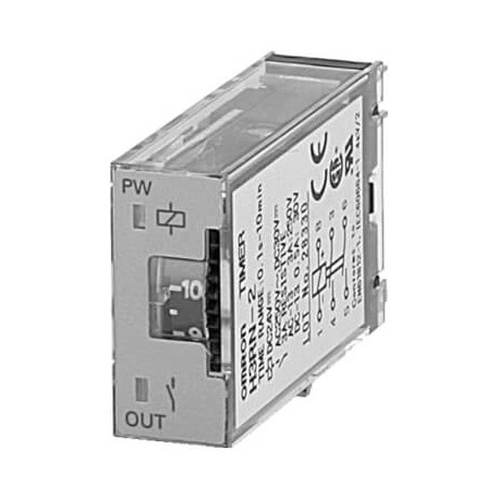 H3RN-2 24VDC H3RN1008M H3RN224DC OMRON 16mm DPST-NC 0,1 s-10 min 24vdc